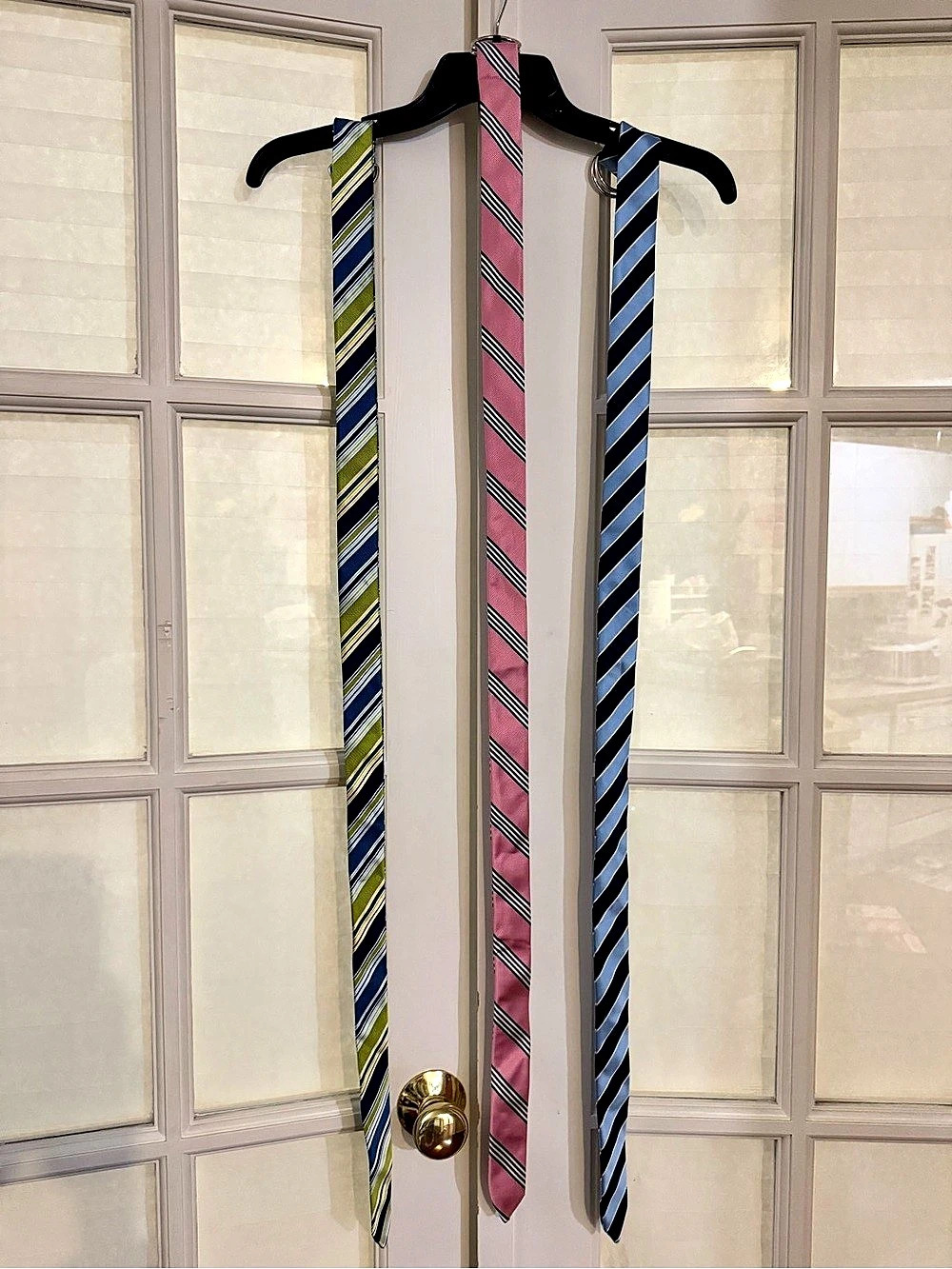 Old Navy Striped Belt Bundle in Blue & Pink Like New